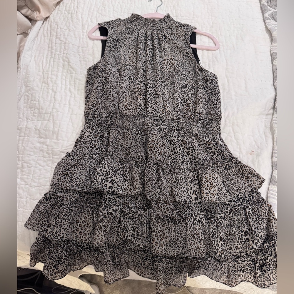 Cheetah print dress